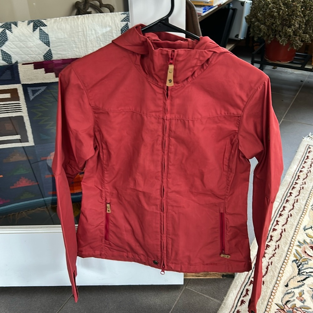 Fjallraven Stina Jacket G-1000 xs nwot coral orange red women’s